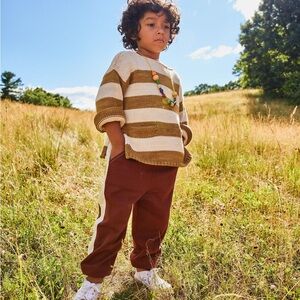 MISHA & PUFF Bateau Sweater in Tarragon Size 5